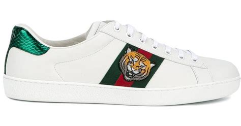 gucci ace tiger video|Gucci ace jeans tongue.